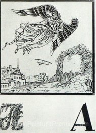 Feuille «A» de l'album «Alphabet ukrainien»