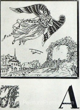 Feuille «A» de l'album «Alphabet ukrainien»