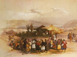 Campement des pèlerins à Jericho