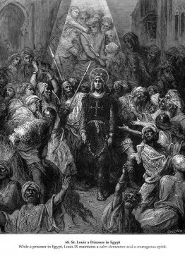St. Louis prisonnier en Égypte