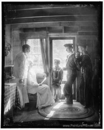 La famille Clarence White dans le Maine
