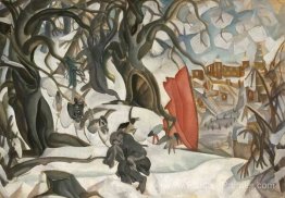 Hiver. Red Hill dans le royaume de Berendey Hiver. Red Hill dans le royaume de Berendey