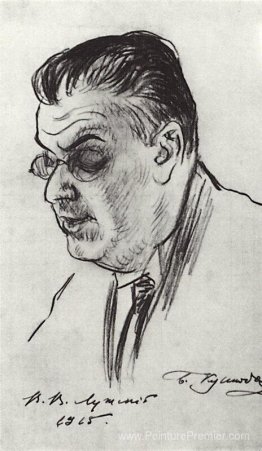 Portrait de V. Luzhsky Portrait de V. Luzhsky