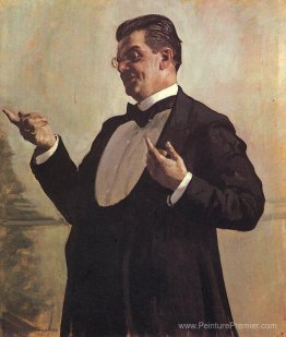 Portrait de l'acteur russe Vasily Luzhsky Portrait de l'acteur russe Vasily Luzhsky