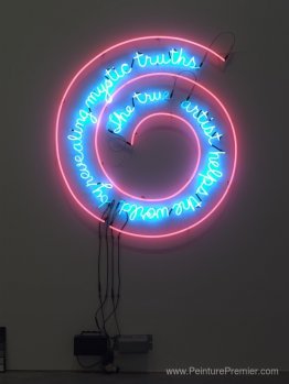 Le véritable artiste aide le monde en révélant des vérités mysti Le véritable artiste aide le monde en révélant des vérités mysti