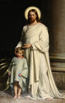 Christ et enfant Christ et enfant