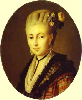 Portrait d'une jeune femme en robe rouge Portrait d'une jeune femme en robe rouge