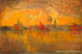 Vue de Venise depuis la mer Vue de Venise depuis la mer