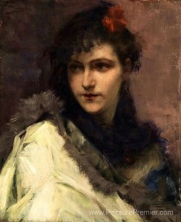 Portrait d'une jeune femme Portrait d'une jeune femme