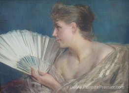 Femme à l'éventail Femme à l'éventail