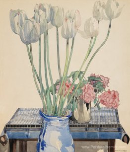 Tulipes blanches Tulipes blanches