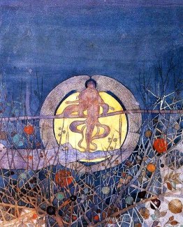 La lune de récolte La lune de récolte