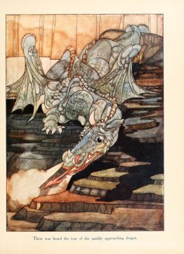 Il a été entendu le rugissement du dragon qui s'approchait rapid Il a été entendu le rugissement du dragon qui s'approchait rapid
