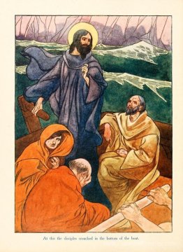 À ce sujet, les disciples accroupis au fond du bateau À ce sujet, les disciples accroupis au fond du bateau