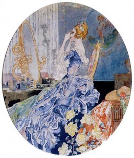Femme à sa vanité Femme à sa vanité