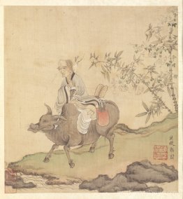 Lao-tzu chevauchant un bœuf Lao-tzu chevauchant un bœuf