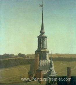 L'une des petites tours du château de Frederiksborg L'une des petites tours du château de Frederiksborg