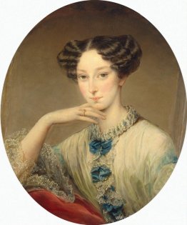 Portrait de la grande duchesse Maria Alexandrovna Portrait de la grande duchesse Maria Alexandrovna