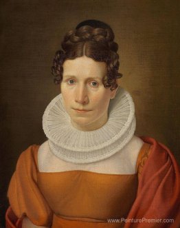 Portrait de Faktor Fjellerups Kone Portrait de Faktor Fjellerups Kone