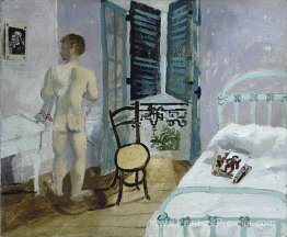 Nu dans une chambre, portrait de Fr.Francis Rose Nu dans une chambre, portrait de Fr.Francis Rose