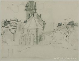 Étude pour «Church at Tréboul» Étude pour «Church at Tréboul»