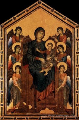 Vierge intronisée avec les anges Vierge intronisée avec les anges