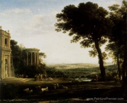 Le père de la psyché sacrifiant au temple d'Apollo Le père de la psyché sacrifiant au temple d'Apollo