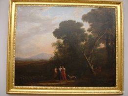 Paysage idéal romain avec cephalus, procris et Diana Paysage idéal romain avec cephalus, procris et Diana