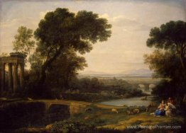Paysage avec le reste sur le vol en Égypte Paysage avec le reste sur le vol en Égypte