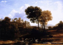 Paysage avec des bergers Paysage avec des bergers