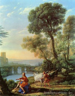 Paysage avec Apollon gardant les troupeaux d'admetus Paysage avec Apollon gardant les troupeaux d'admetus