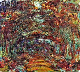 Le chemin de rose, Giverny Le chemin de rose, Giverny