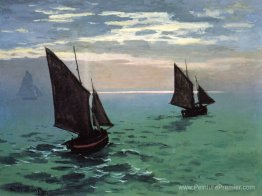 Bateaux de pêche en mer Bateaux de pêche en mer