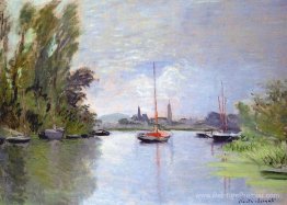 Argenteuil vu du petit bras de la Seine Argenteuil vu du petit bras de la Seine