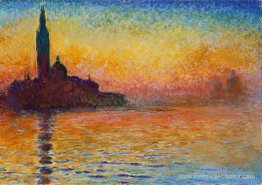 San Giorgio Maggiore au crépuscule San Giorgio Maggiore au crépuscule