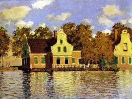Maisons sur la rivière Zaan à Zaandam Maisons sur la rivière Zaan à Zaandam