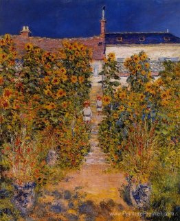 Le jardin de l'artiste à Vetheuil Le jardin de l'artiste à Vetheuil