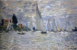 La régate des bateaux à argenteuil La régate des bateaux à argenteuil
