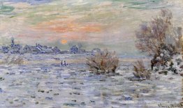 Hiver sur la Seine, Lavacourt Hiver sur la Seine, Lavacourt