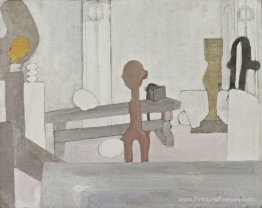 Vue du studio de l'artiste Vue du studio de l'artiste