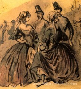 Deux grisettes et deux soldats Deux grisettes et deux soldats