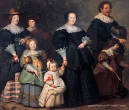 Autoportrait de l'artiste avec sa femme Suzanne Cock et leurs en Autoportrait de l'artiste avec sa femme Suzanne Cock et leurs en