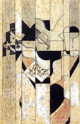 Guitare et verre Guitare et verre