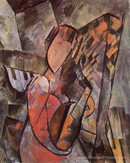Femme avec mandoline Femme avec mandoline