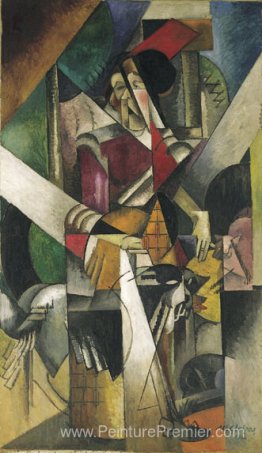 Femme avec des animaux Femme avec des animaux