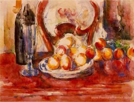 Pommes de vie morte, bouteille et fauteuil Pommes de vie morte, bouteille et fauteuil