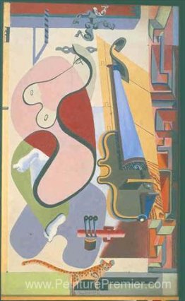 La danseuse et le petit félin La danseuse et le petit félin