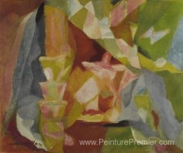 Figure abstraite dans un paysage Figure abstraite dans un paysage