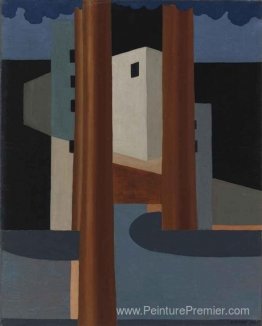 Landschaft Mit Häusen Landschaft Mit Häusen