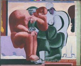 Deux femmes assises Deux femmes assises